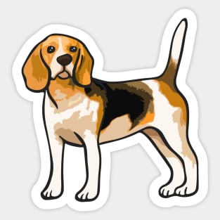 Beagle Dog Sticker